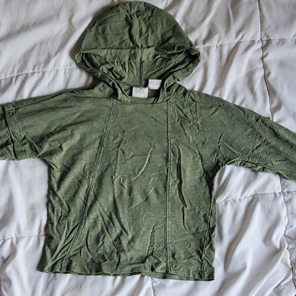 Zara Toddler Hooded Shirt